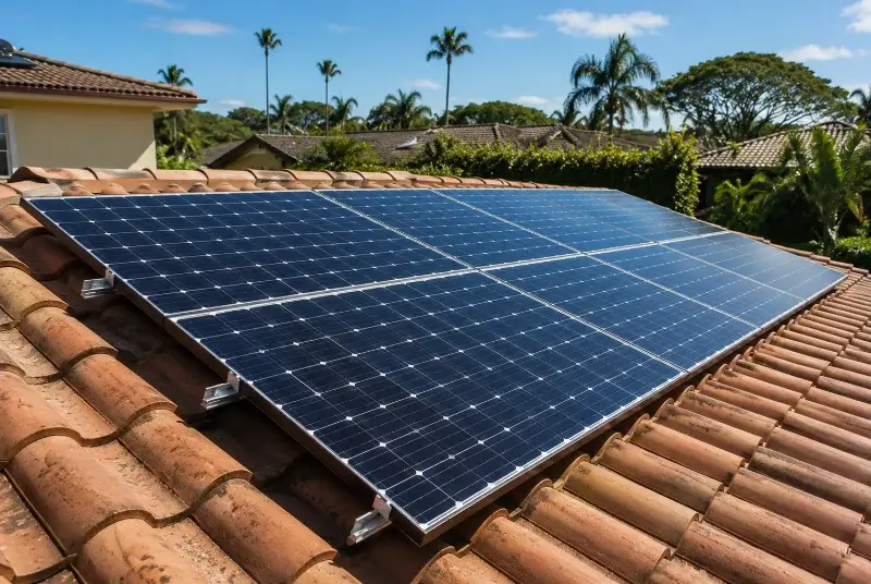 Installation de panneaux solaires à Saint-Martin-de-Pallières